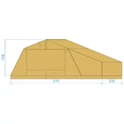 Kép 10/11 - Horntools Desert I 220 tetősátor