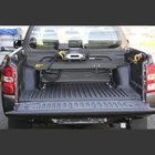 Kép 5/5 - Pickup platóra rögzíthető csörlőtartó konzol vonóhorog adapterrel