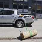 Kép 3/5 - Pickup platóra rögzíthető csörlőtartó konzol vonóhorog adapterrel