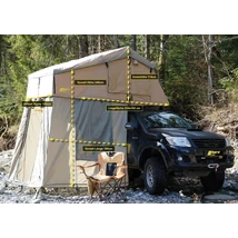 Horntools Desert I 165 tetősátor elősátorral