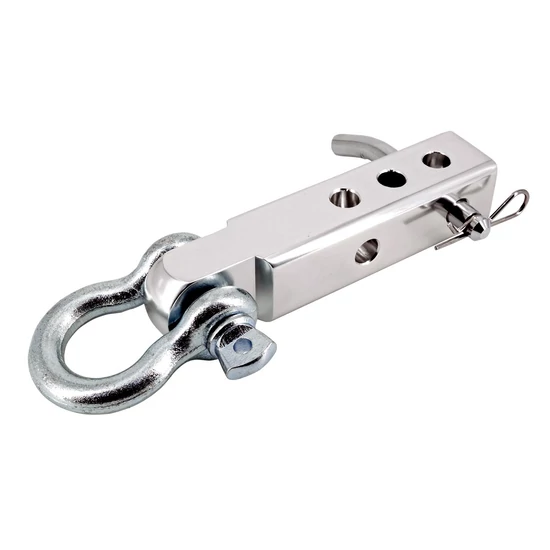 Csörlőhöz vonóhorog adapter 2"x2" seklivel