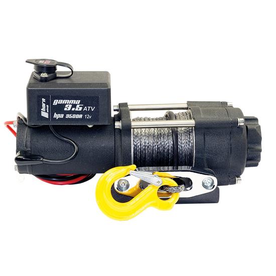 HORN Gamma 3.5s ATV - 12V, szintetikus kötéllel szerelve, vontatási kapacitás 1600 kg 