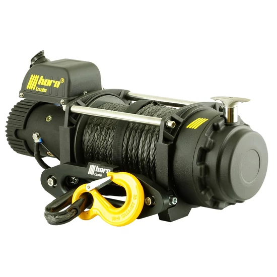 HORN Sigma 17.5s - 24V, szintetikus kötéllel szerelve, vontatási kapacitás 8000 kg